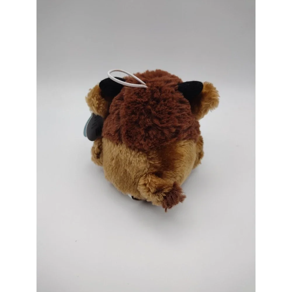 Bubba Bison Bull Plush Buffalo 1997 Purrfection MJC Cushy Critter Stuffed Animal